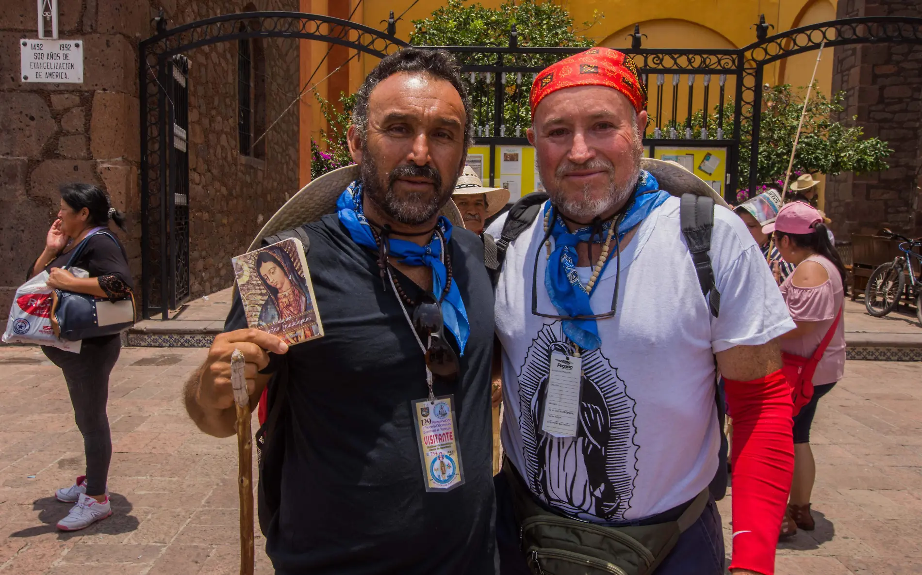 Su hermano lo invitó a ser creyente de la Virgen de Guadalupe. Foto César Ortiz.